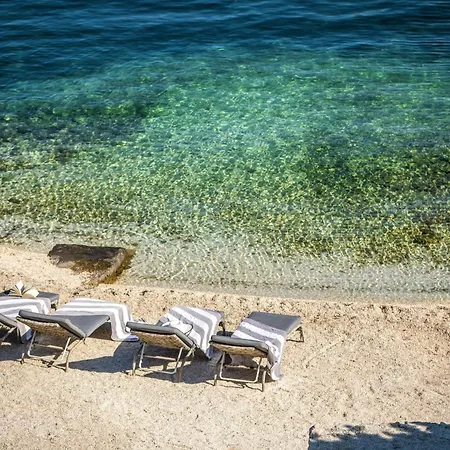 ヴィラ Villa Palace Al Nera Seafront 2 Pools トロギール